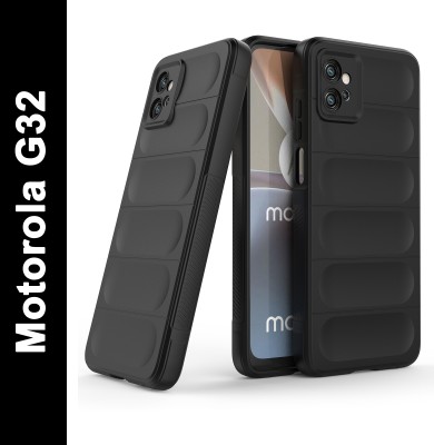 Zapcase Back Cover for Motorola G32(Black, 3D Case, Silicon, Pack of: 1)