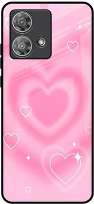 SNOB Back Cover for Motorola Edge 40 Neo(Pink, Grip Case, Pack of: 1)