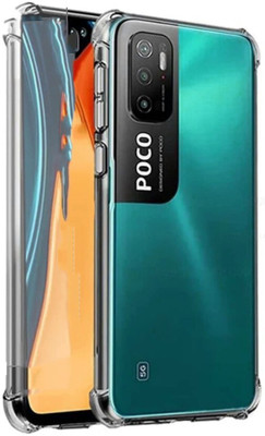 SRT Back Cover for Poco M3 Pro(Transparent, Pack of: 1)
