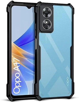 SRT Back Cover for Oppo A17(Black, Pack of: 1)
