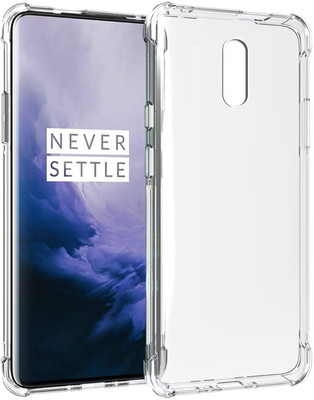 skyro Back Cover for OnePlus 6T(Transparent, Camera Bump Protector, Pack of: 1)
