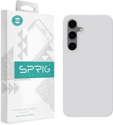 Sprig Back Cover for Samsung Galaxy S24, Samsung S24, Galaxy S24, S24(White, Grip Case, Silicon, Pack of: 1)