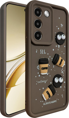 KartV Back Cover for vivo T3 5G(Brown, Camera Bump Protector, Pack of: 1)