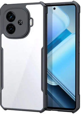 SRT Back Cover for iQoo Neo 10R 5G(Black, Camera Bump Protector, Pack of: 1)