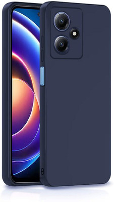 Casotec Back Cover for Mi Redmi 12 5G, Poco M6 Pro 5G(Blue, Flexible, Silicon, Pack of: 1)