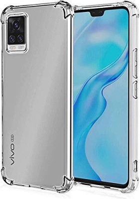 TheApallio Back Cover for Vivo V20 Pro(Transparent, Camera Bump Protector, Pack of: 1)