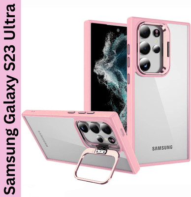 RTK Back Cover for Galaxy S23 Ultra(Pink, Cases with Holder)