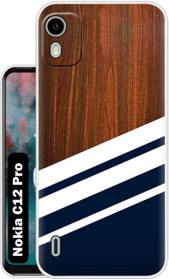 Case Club Back Cover for Nokia C12 Pro(Multicolor, Grip Case, Silicon, Pack of: 1)