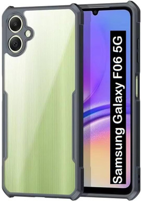 RCHJV Back Cover for SAMSUNG Galaxy F06 5G(Black, Shock Proof, Pack of: 1)