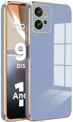 SMARTPOCKET Back Cover for Motorola G32(Blue, Gold, Pack of: 1)