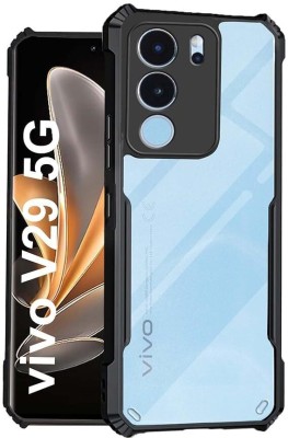 Mezmo Back Cover for Vivo V29 5G(Transparent, Shock Proof)