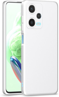 Pikkme Back Cover for Redmi Note 12 5G(Silver, Camera Bump Protector, Silicon, Pack of: 1)