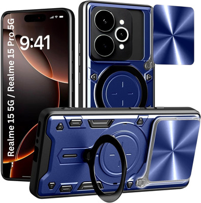 Flipkart SmartBuy Back Cover for Realme 15 Pro(Blue, Shock Proof, Pack of: 1)
