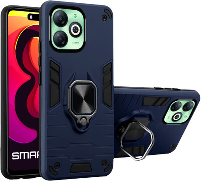CASETASTIC Back Cover for Infinix SMART 8 HD(Blue, Shock Proof, Pack of: 1)