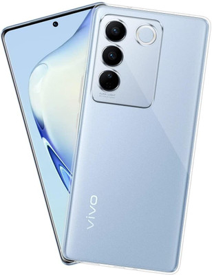 Bodoma Back Cover for Vivo V27 5G(Transparent, Silicon, Pack of: 1)