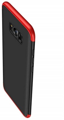 AKSP Back Cover for Luxary Front & Back Case 360 Degree Protection Samsung Galaxy S8(Red, Black, Red, Dual Protection, Pack of: 1)