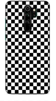 SmashItUp Back Cover for Redmi Note 8 Pro Multicolour / Black and White(Multicolor, Hard Case, Pack of: 1)