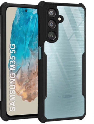 DMJHP Back Cover for Samsung Galaxy M35 5G(Transparent, Pack of: 1)