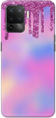 NDCOM Back Cover for OPPO F19 Pro Melting Diamond Printed Hard Case(Multicolor, Hard Case, Pack of: 1)
