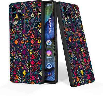 CLASSYPRINT Back Cover for Vivo V30 Pro(Black)