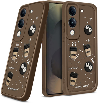 Flipkart SmartBuy Back Cover for vivo T4 Lite 5G(Brown, Flexible, Silicon, Pack of: 1)