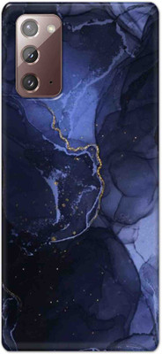 NDCOM Back Cover for Samsung Galaxy Note 20 Abstract Blue Marble Printed(Multicolor, Hard Case, Pack of: 1)