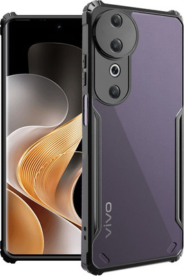 GLOBAL NOMAD Back Cover for Vivo T3 Ultra 5G(Black, Shock Proof, Pack of: 1)