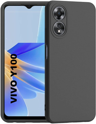 RBCASE Back Cover for vivo Y100 5G, vivo Y100, (CND)(Black, Shock Proof)