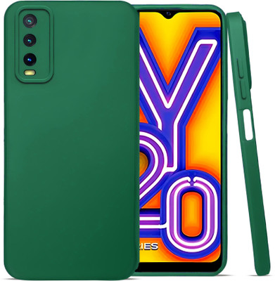 COST TO COST Back Cover for Vivo Y20G, vivo V2037, V2065(Green, Matte Finish, Pack of: 1)