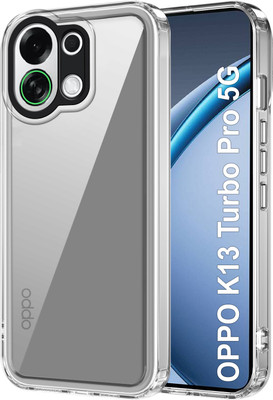 Zapcase Back Cover for OPPO K13 Turbo Pro 5G(Transparent, Grip Case, Pack of: 1)