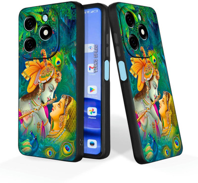 CLASSYPRINT Back Cover for Tecno Spark 20 , Infinix Hot 40I(Black)
