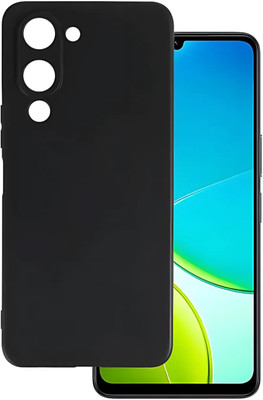Monogamy Back Cover for Vivo Y19e / Y04 4G / Y29s 5G, CND117(Black, Grip Case, Pack of: 1)