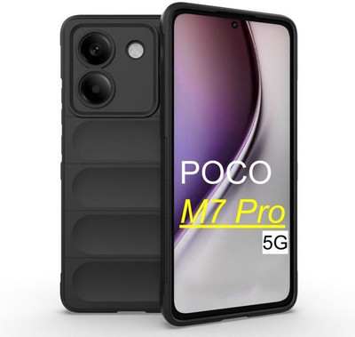 Wellpoint Back Cover for POCO M7 Pro 5G(Black, Camera Bump Protector, Pack of: 1)