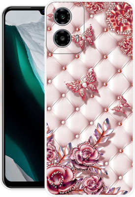 CASEEVA Back Cover for Motorola Moto G34 5G(Multicolor, Flexible, Silicon, Pack of: 1)