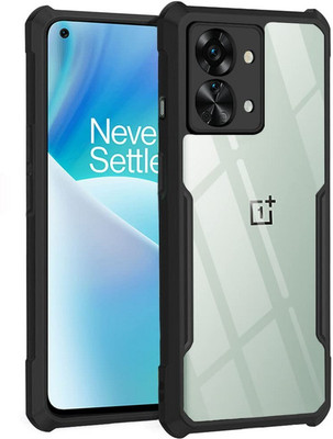 S-Softline Back Cover for OnePlus Nord 2T 5G, Soft Bumper Anti Scratch(Black)