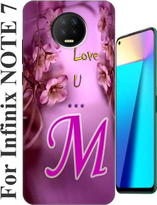 Rockerspot Back Cover for Infinix Note 7 2711(Blue, Dual Protection, Silicon, Pack of: 1)