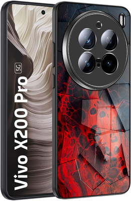 NAV Back Cover for Vivo X200 Pro 5G(Multicolor, Camera Bump Protector, Pack of: 1)