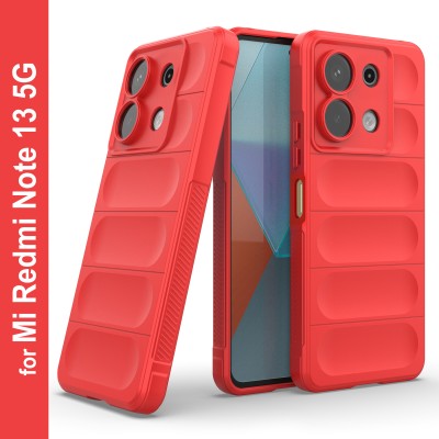 Zapcase Back Cover for Mi Redmi Note 13 5G(Red, 3D Case, Silicon, Pack of: 1)