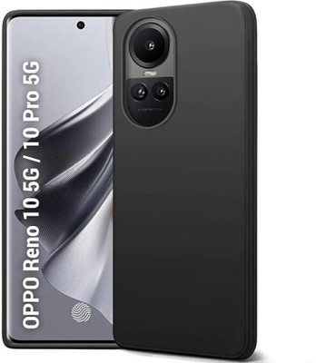 DMJHP Back Cover for Oppo Reno 10 5G(Black, Pack of: 1)