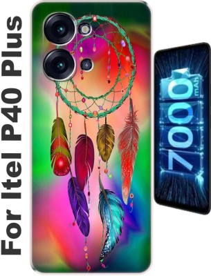 Rockerspot Back Cover for Itel P40 Plus Back Cover 2812(Multicolor, Grip Case, Silicon, Pack of: 1)
