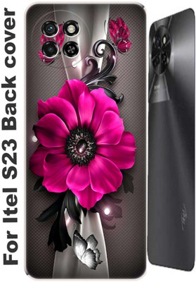 StroFit Back Replacement Cover for Itel S23(Multicolor, Silicon, Pack of: 1)