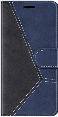 Trounce Book Cover for Vivo Y95(Blue, Holster, Pack of: 1)