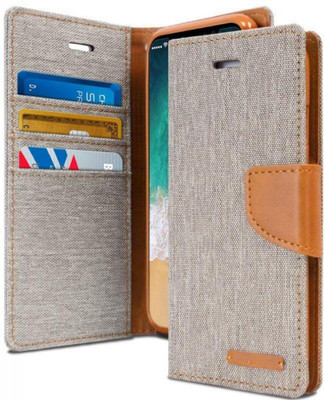 Trounce Book Cover for Samsung Galaxy A25 5G(Grey, Card Holder, Pack of: 1)