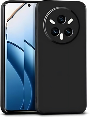 Mobtech Pouch for Realme P3 Pro 5G, Realme 14 Pro Plus 5G(Black, Flexible, Pack of: 1)