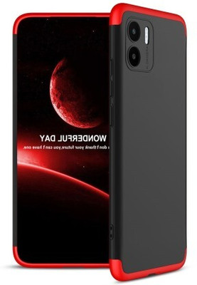 Cermarise Back Cover for Redmi A2(Red, Camera Bump Protector, Pack of: 1)