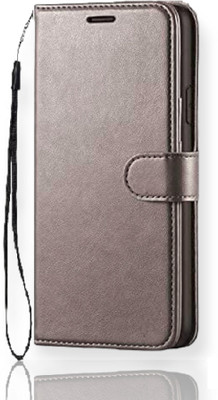 TELETEL Flip Cover for Samsung Galaxy M13 (5G)(Grey, Matte Finish, Pack of: 1)