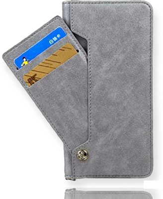 TELETEL Book Cover for Apple iPhone 11(Grey, Hard Case, Pack of: 1)