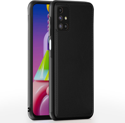 Pikkme Back Cover for Samsung Galaxy M51(Black, Grip Case, Pack of: 1)