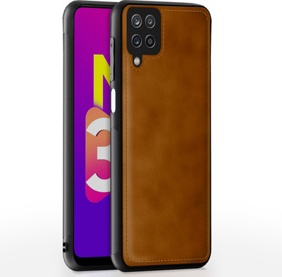 Pikkme Back Cover for Samsung Galaxy M32 4G(Brown, Grip Case, Pack of: 1)