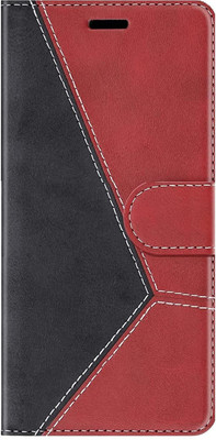 Trounce Book Cover for Samsung Galaxy J7 prime2(Red, Holster, Pack of: 1)